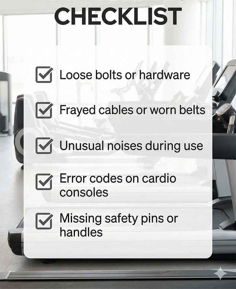 Gym Safety Check List